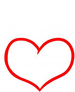 246x302 How To Draw A Sacred Heart, Step