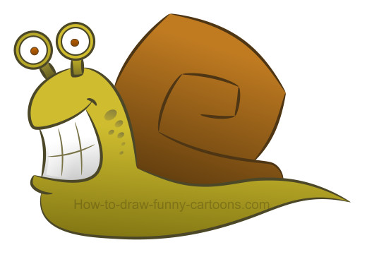 520x364 How To Draw Baby Snails