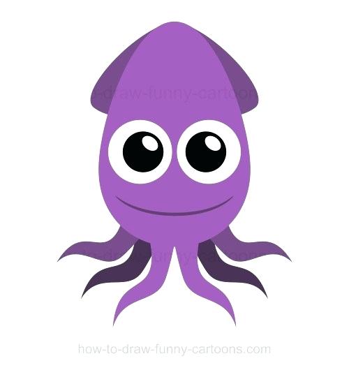 500x530 Draw Squid How To Draw Squidward From Spongebob Running