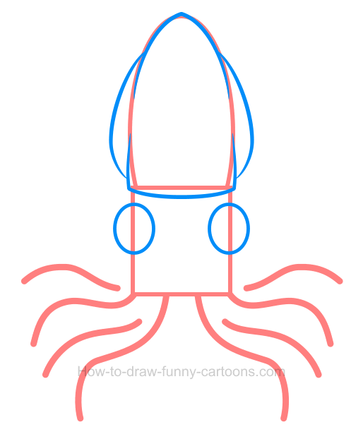 514x622 How To Draw A Squid Clipart