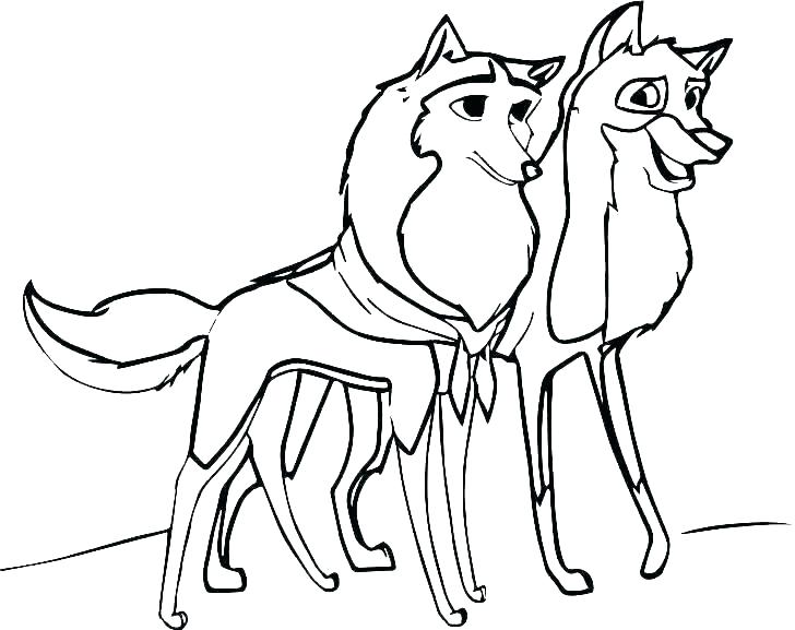 728x577 Cute Wolf Pup Drawings