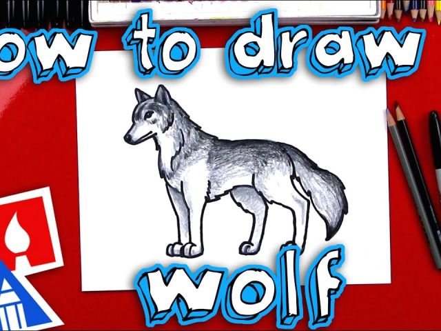 Realistic Wolf Drawing Tutorial | Free download on ClipArtMag