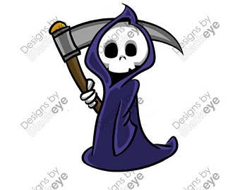 340x270 Grim Reaper Drawing Etsy