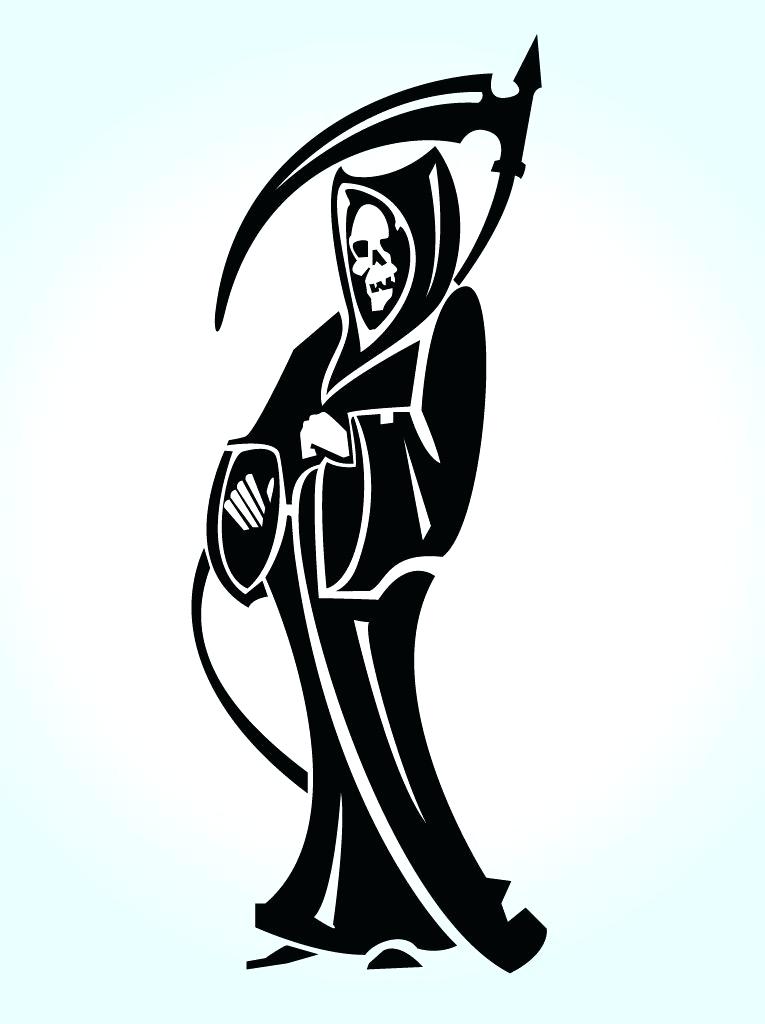 765x1024 simple grim reaper drawings royalty free grim reaper illustration