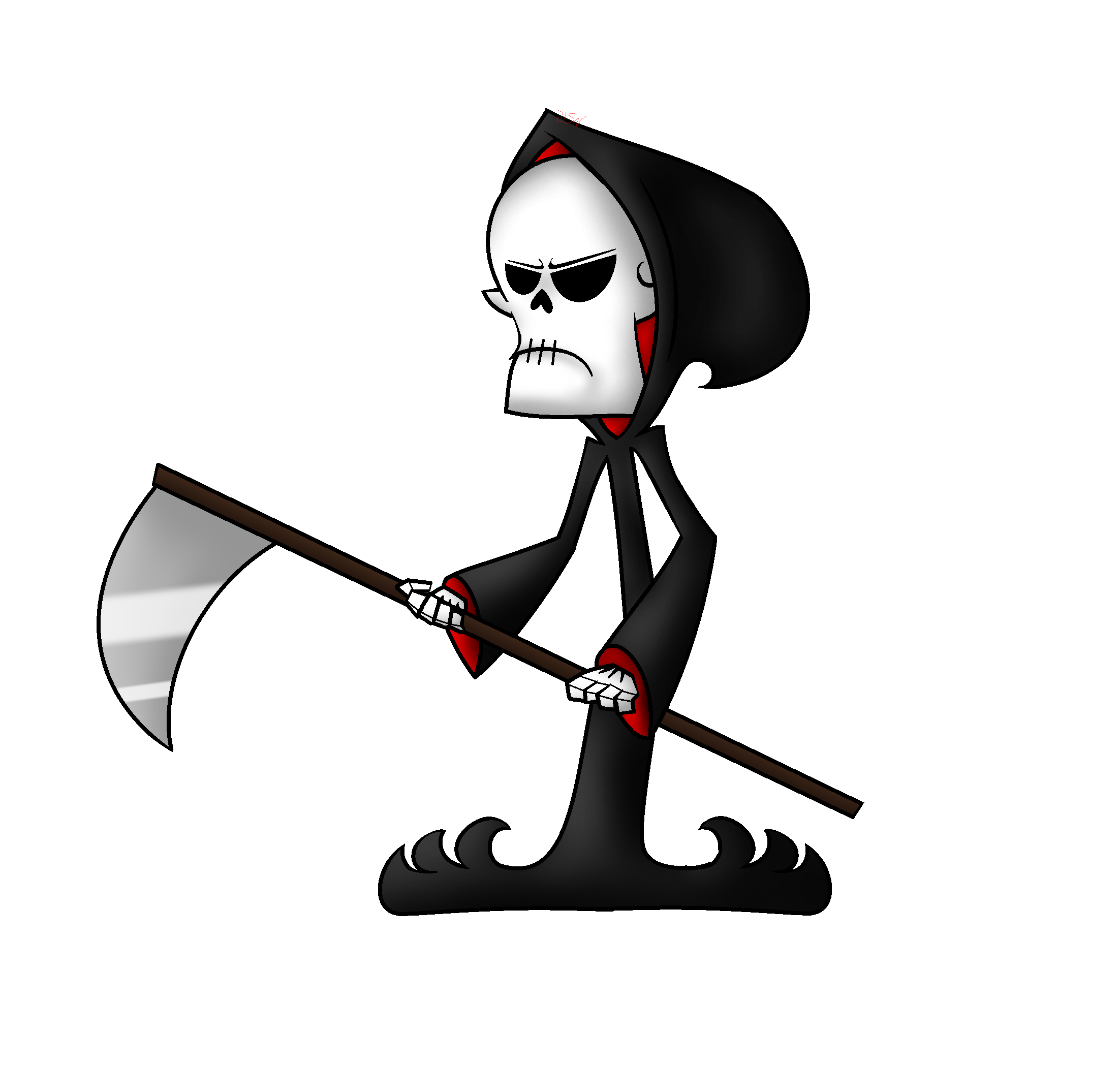 2204x2096 Collection Of Free Reaper Drawing Cartoon Download On Ui Ex