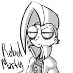 150x150 Rick And Morty Hc Rebel Morty Doodle