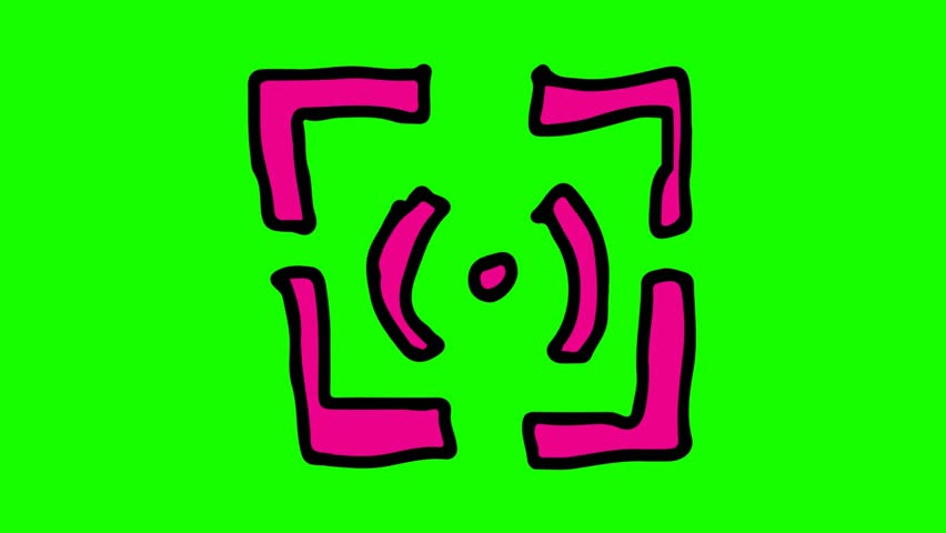 852x480 Kids Drawing Green Screen With Stock Footage Video