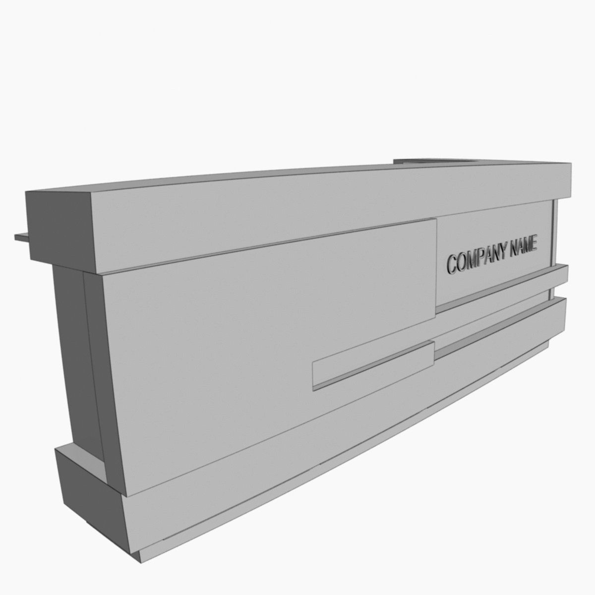 1200x1200 Reception Desk