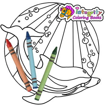 350x350 Dolphin Coloring Sheet