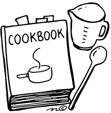 353x360 Huge Collection Of 'cookbook Drawing' Download More Than