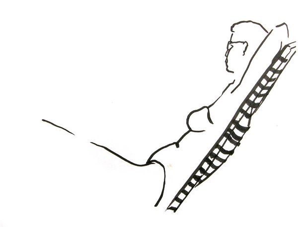 600x457 recliner drawings fine art america