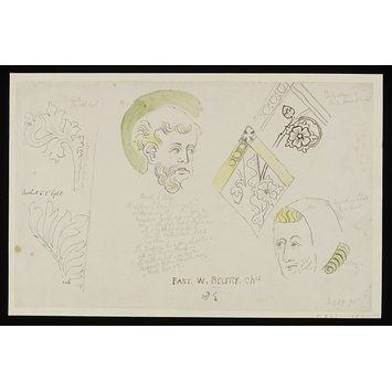 355x355 Record Drawing Of Stained Glass Knowles, J W Vampa Search