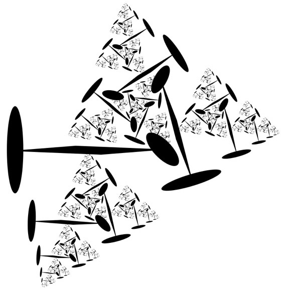 570x584 Create Fractals With Recursive Drawing