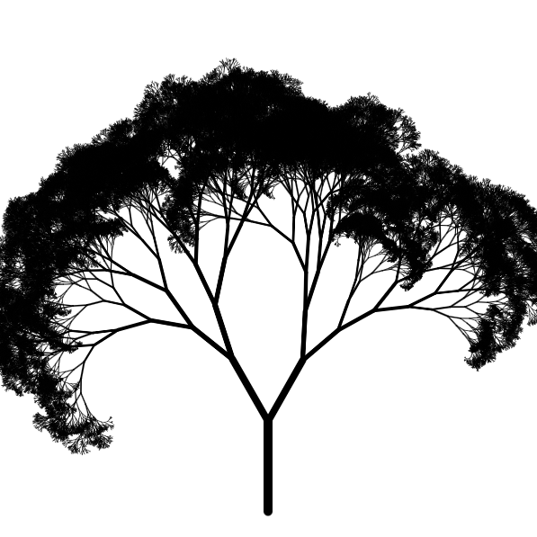 597x597 Recursive Tree Example Drawbot Forum