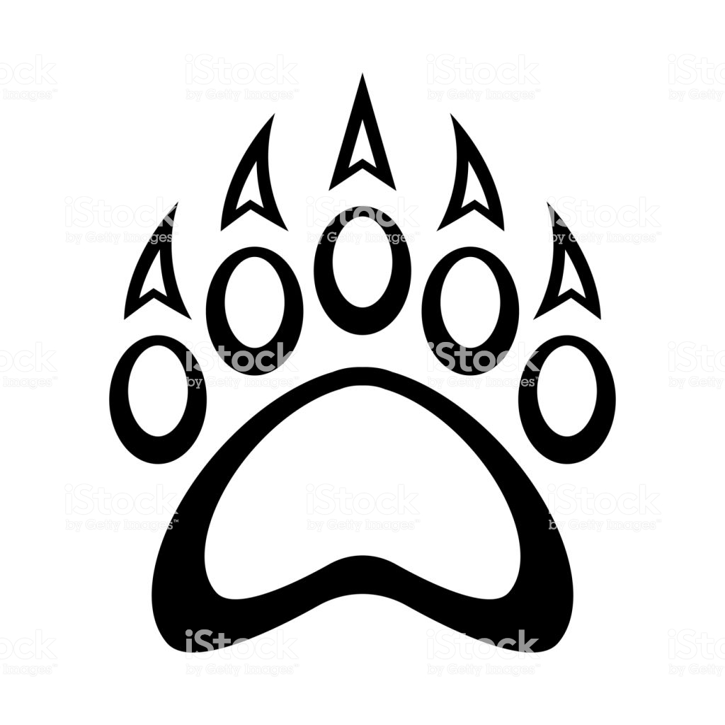 1024x1024 Huge Collection Of 'bear Claw Drawing' Download More Than