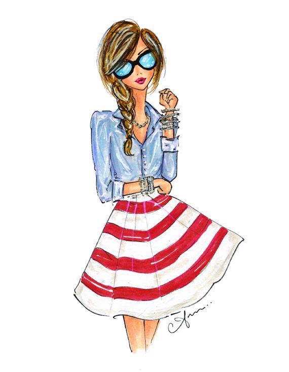 570x734 Red, White, And Blue