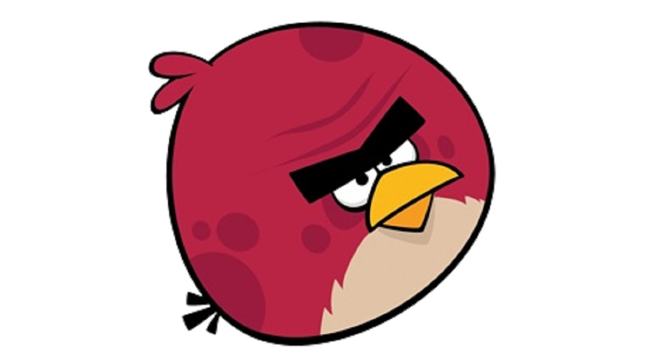 1280x720 Drawing Of Angry Birds How To Draw An Angry Bird Stepstep