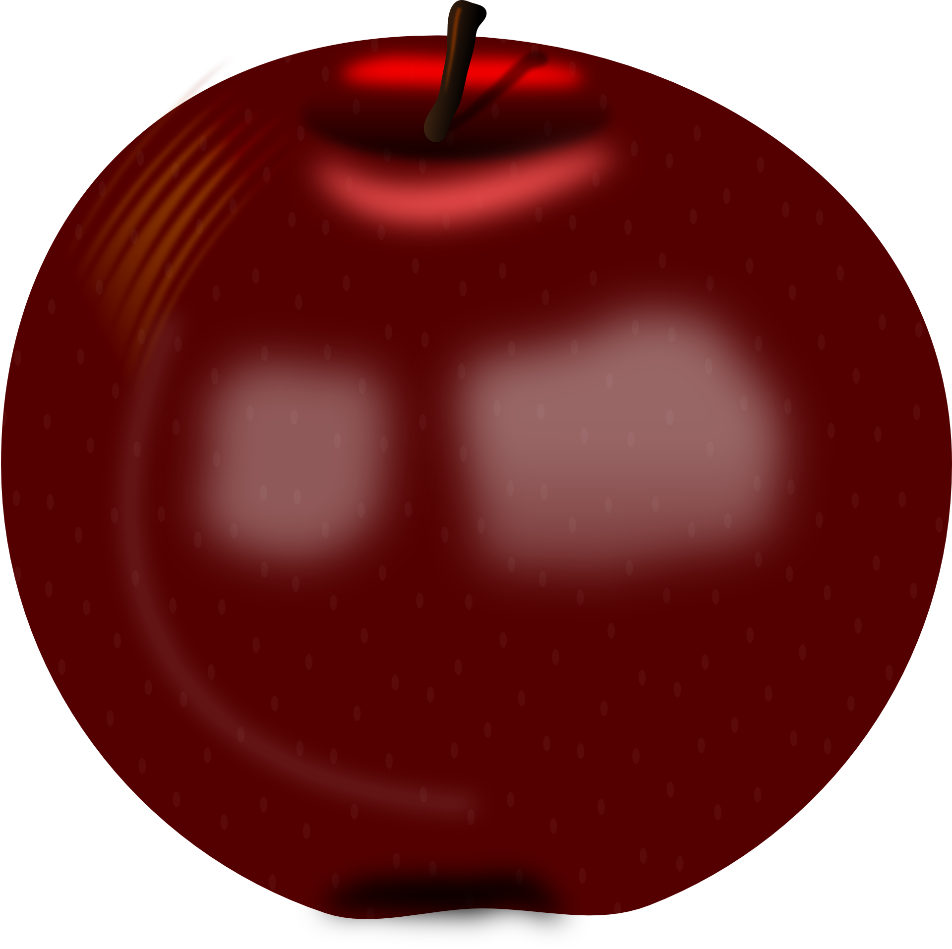 1920x1915 Drawing Of Juicy Red Apple Free Image