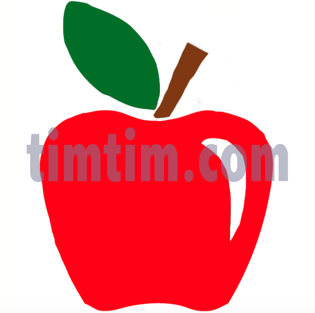 619x615 Free Drawing Of A Red Apple Icon From The Category Cooking Food