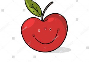 300x210 Red Apple Drawing Apple Drawing Clip Art