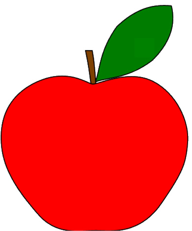 391x471 Red Apple Clipart Free Images