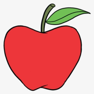 300x301 Apple Drawing Red Painting