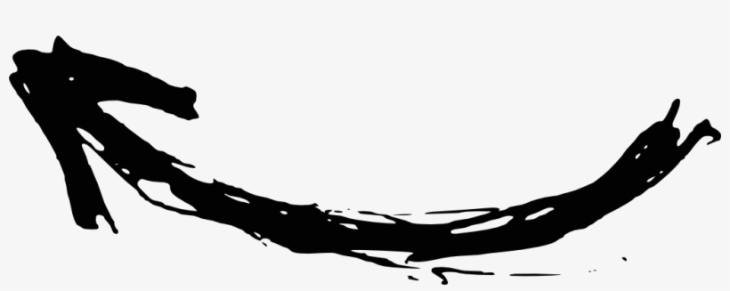 820x327 Red Arrow Drawing