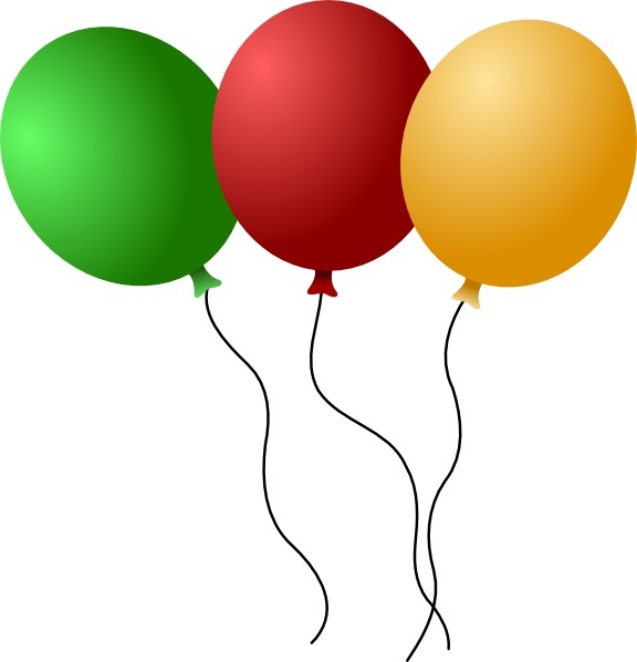 576x598 Balloons Clip Art Free Vector In Open Office Drawing
