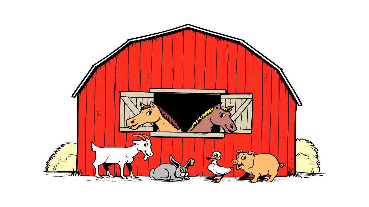 1280x720 How To Draw A Barn