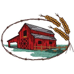 250x250 Red Barns Designs For Embroidery Machines