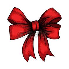 Red Bow Drawing