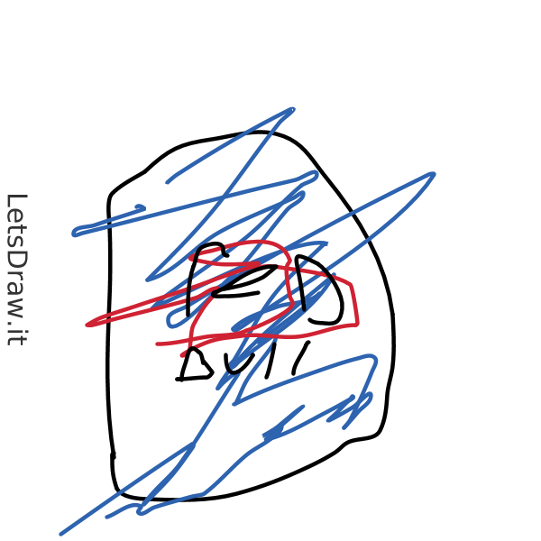 600x600 Red Bull Logo Drawing