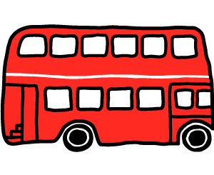 Red Bus Drawing