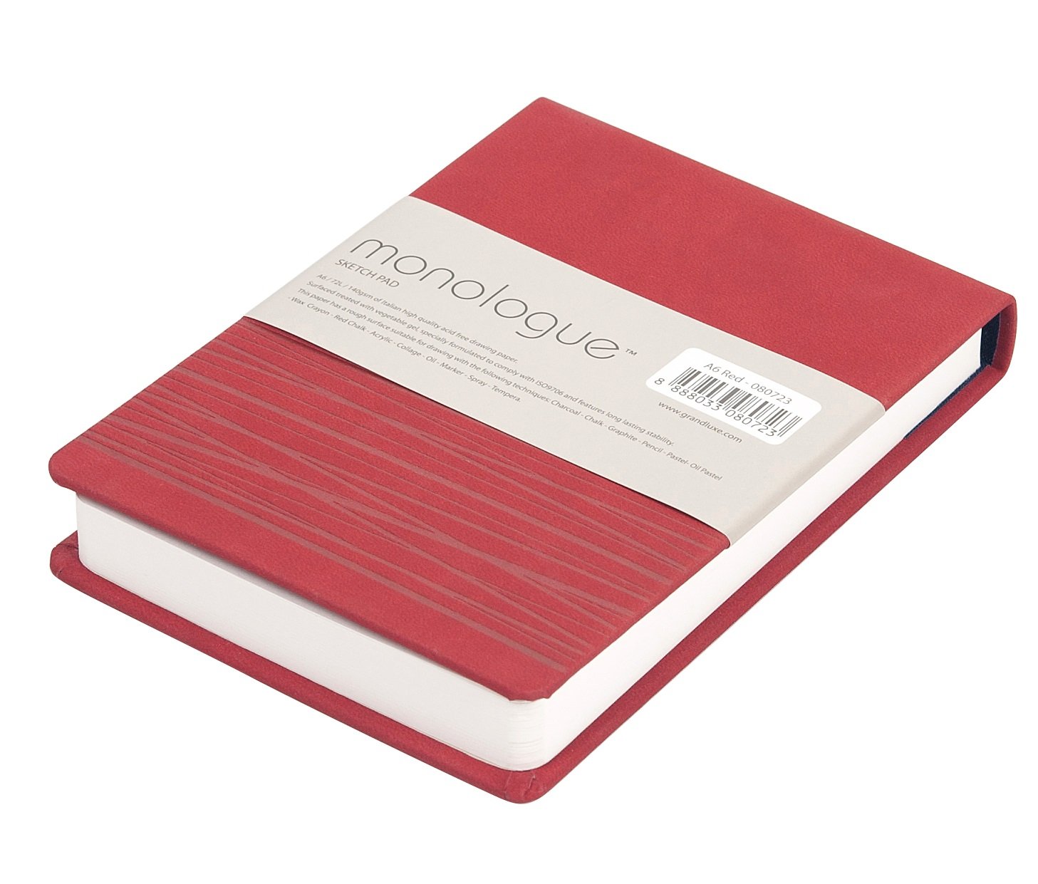 1457x1241 Grand Luxe Monologue Sketch Pad X Inches, Red