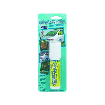 425x425 Glass Chalk Sponge Marker, Red Glasschalk