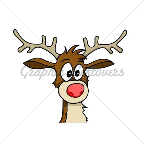 500x500 Rudolph The Red Nosed Reindeer Drawing