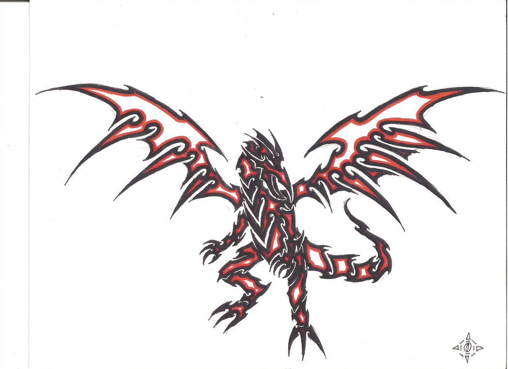 1048x762 Red Eyes Black Dragon Tribal