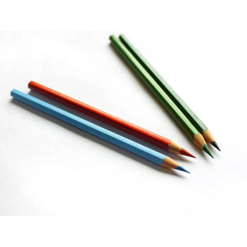 500x500 D'dots Green And Red Paper Drawing Pencil, Rs Piece Id