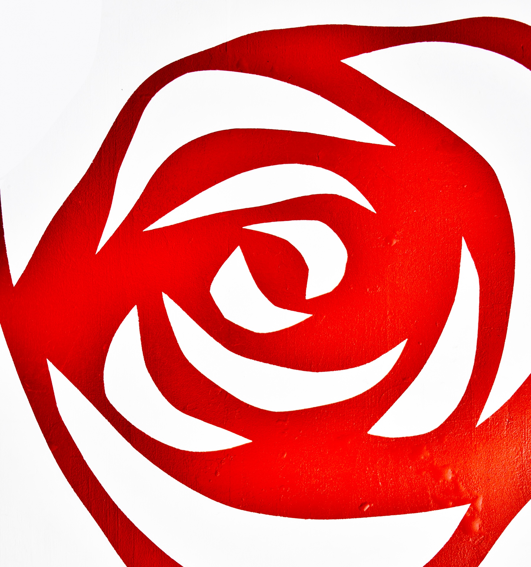 1798x1920 Eye, Art, Red, White, Swirl