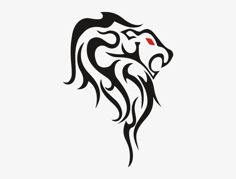 820x623 Lion Tattoo Red Eye Png