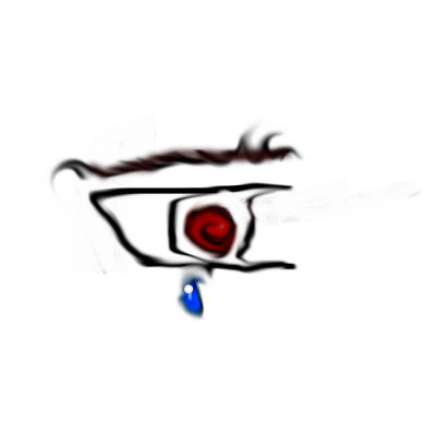 400x400 Evil Red Eye Of Reala An Anime Speedpaint Drawing