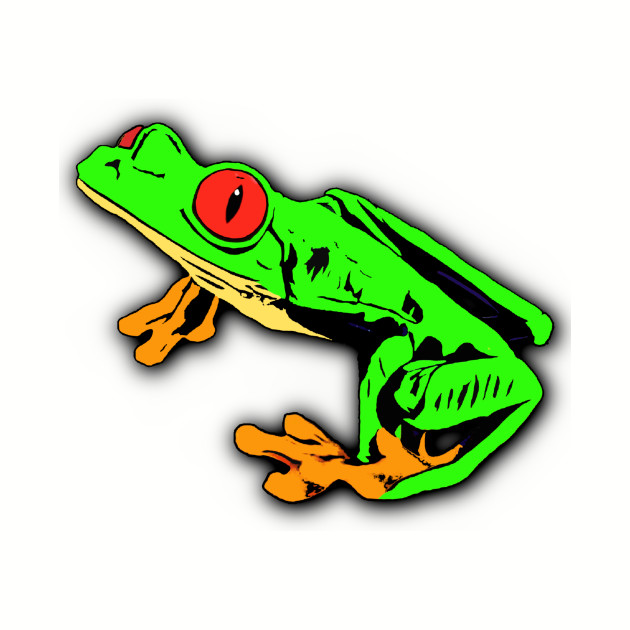 630x630 Red Eyed Tree Frog Drawing
