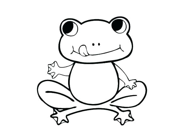 615x439 Frog Coloring