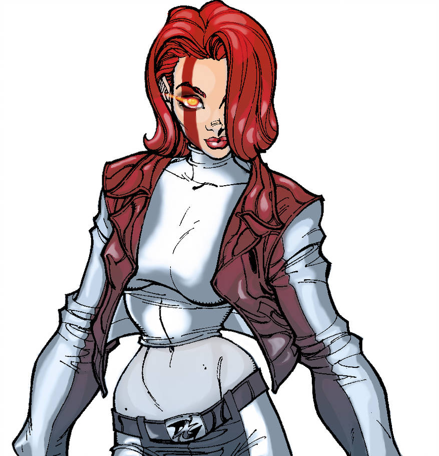 877x911 Marvel Style Red Hair