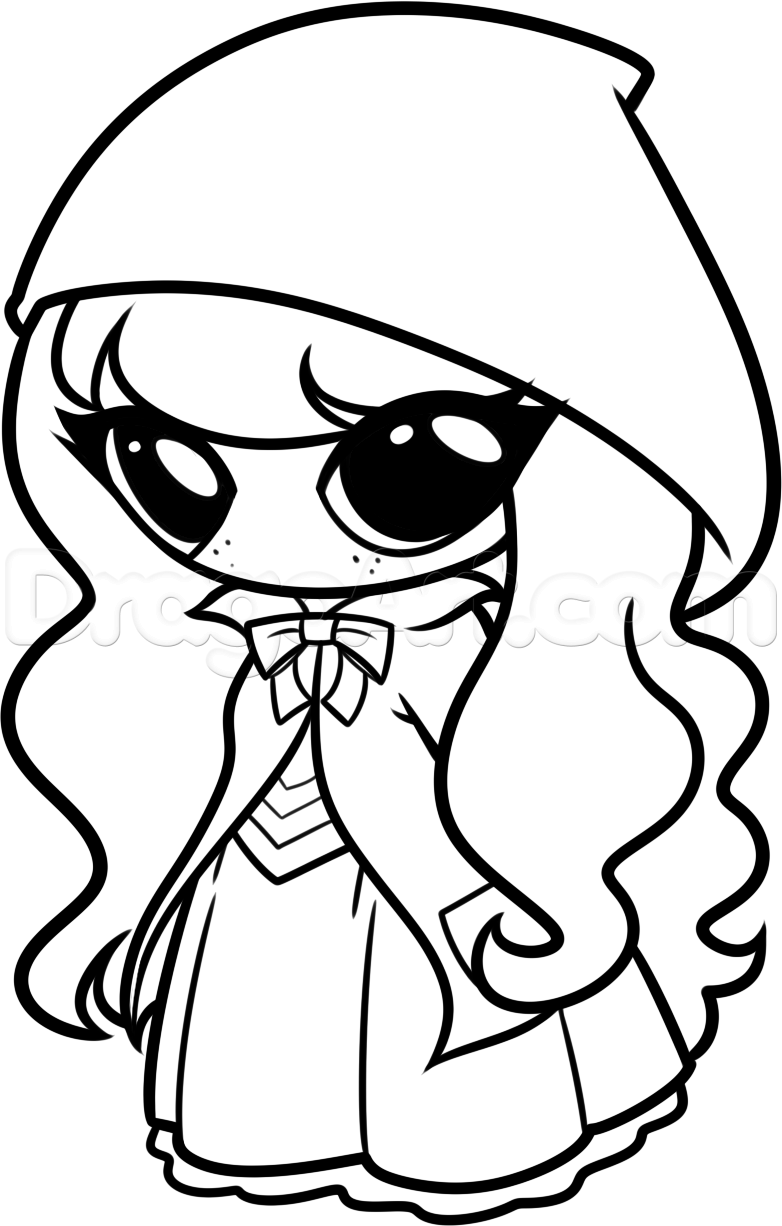 782x1226 Step How To Draw Little Red Riding Hood