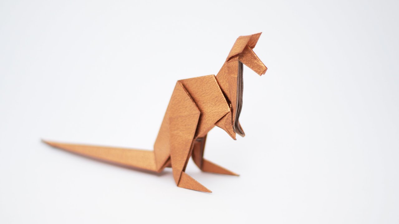 1280x720 Origami Kangaroo
