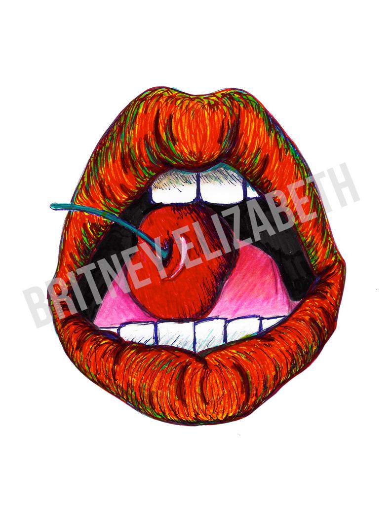 794x1028 Printable Art Download Red Lips Art Print Pdf Printable Etsy