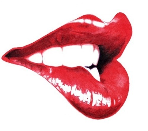 500x443 Lip Drawing