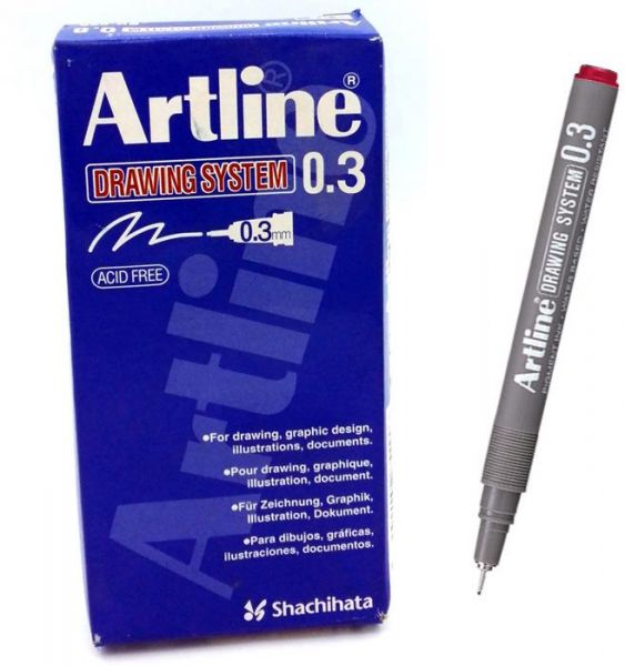 563x600 Artline Drawing System Pen Mm