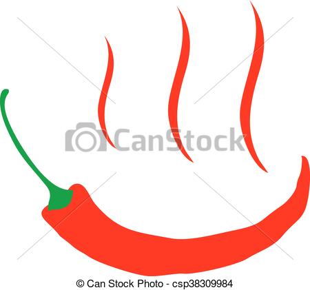450x421 Creative Design Of Hot Pepper Illustration Vector